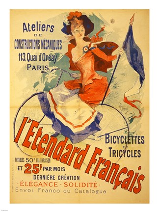 I'Etendard Francais Bicyclettes