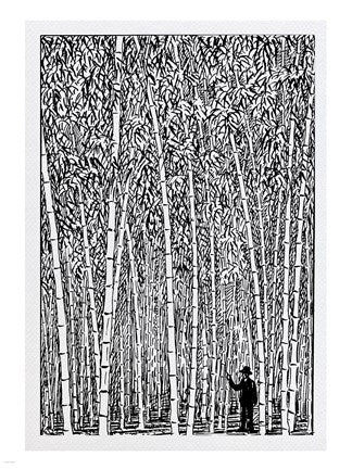 Man and Bamboo