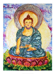 Meditating On A Lotus by Natalie Talocci