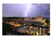 Utrecht-Oost Tijdens Onweer Vanaf