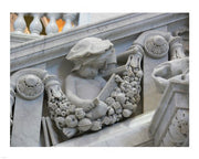 Library of congress architecture detail child reading