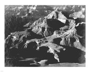 Grand Canyon close in panorama by Ansel Adams
