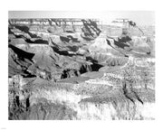 Grand Canyon National Park canyon with ravine winding by Ansel Adams