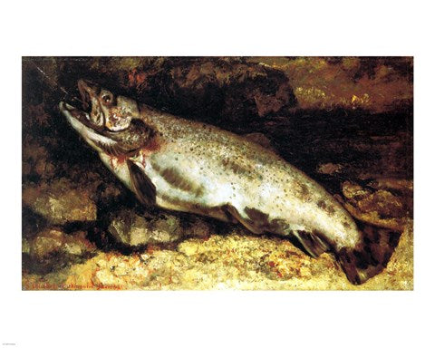 Gustave Courbet - The Trout