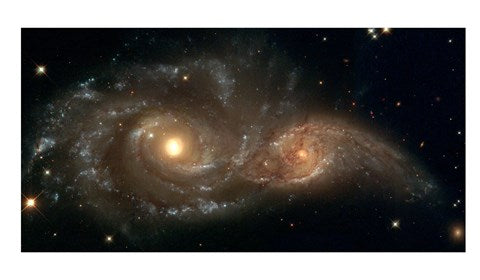 Colliding Spiral Galaxies