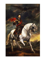 Portrait of Charles V, Holy Roman Emperor, on Horseback