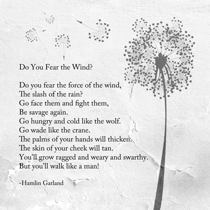 Hamlin Garland - Do You Fear the Wind