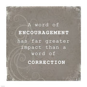 Encouragement Correction