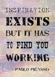 Picasso Inspiration Quote by Veruca Salt