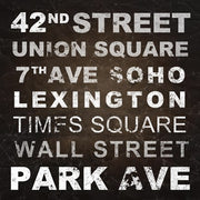 New York Places I by Veruca Salt