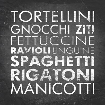 Pasta I Square by Veruca Salt