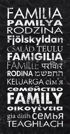 Family in Different Languages by Veruca Salt