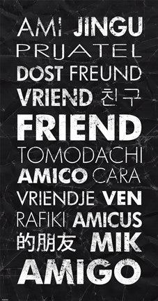 Friend in Different Languages by Veruca Salt