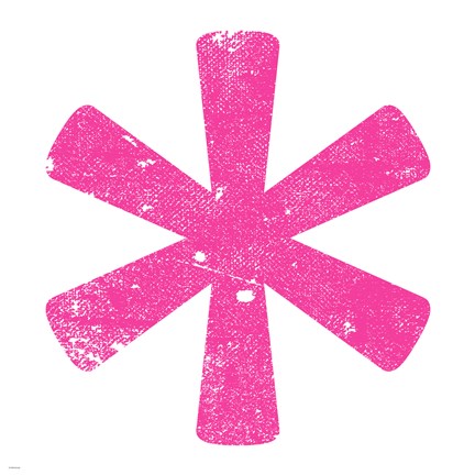Pink Asterisk by Veruca Salt