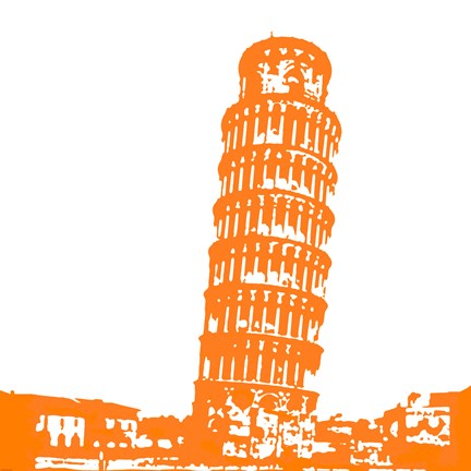 Pisa in Orange by Veruca Salt
