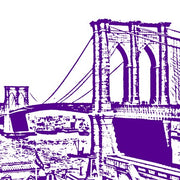 Purple Brooklyn Bridge by Veruca Salt