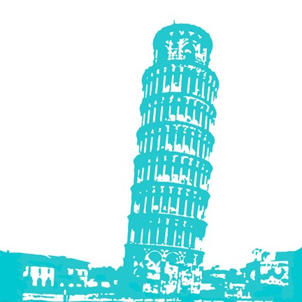 Pisa in Aqua by Veruca Salt