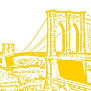 Yellow Brooklyn Bridge by Veruca Salt