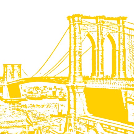 Yellow Brooklyn Bridge by Veruca Salt