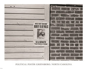 Political Poster Greensboro, North Carolina
