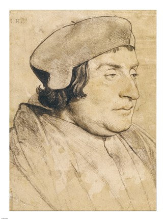 Portrait of a Scholar or Cleric by Hans Holbein The Younger