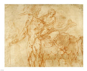 Centaur and Lapith by Francesco Primaticcio