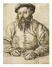 Portrait of a Bearded Man by Tobias Stimmer