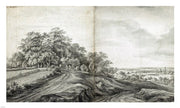 Landscape with Haymakers by Simon de Vlieger