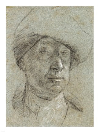 Self-Portrait Wearing a Cloth Hat by Jonathan Richardson the Elder