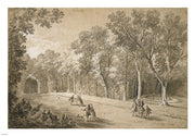 Park Scene by Jean-Baptiste Oudry