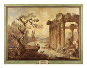 Landscape with Ruins by Hubert Robert