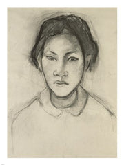 Head of a Tahitian Woman by Paul Gauguin