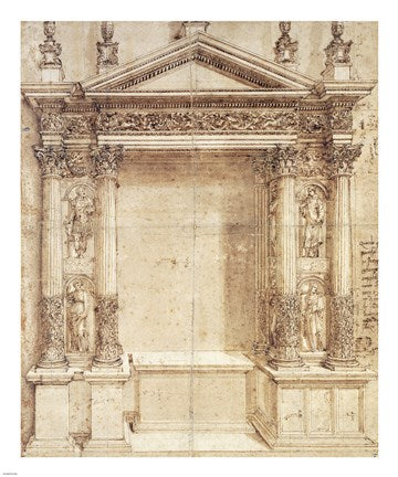 Design for an Altar by Baldassare Peruzzi