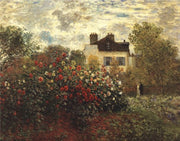 The Artist's Garden in Argenteuil by Claude Monet