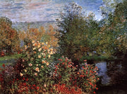 Garten von Montgeron by Claude Monet