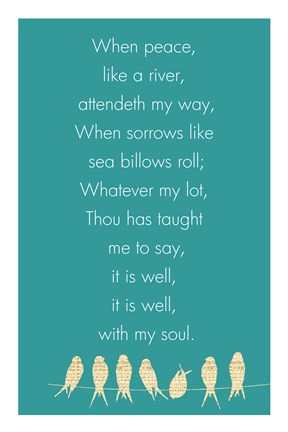 It Is Well With My Soul Panel by Veruca Salt