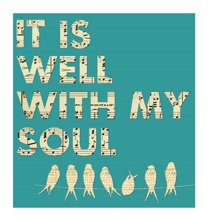 It Is Well With My Soul - Aqua by Veruca Salt