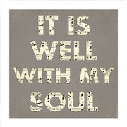 It Is Well With My Soul - Gray by Veruca Salt