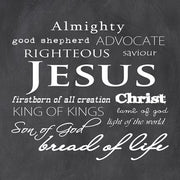 Jesus Christ Chalkboard by Veruca Salt