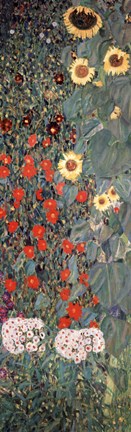 Garden with Sunflowers, c.1906 by Gustav Klimt