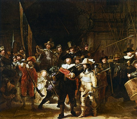 The Nightwatch by Rembrandt van Rijn