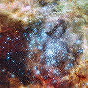 Merging Clusters in 30 Doradus (Non-annotated) by NASA, ESA, STScl