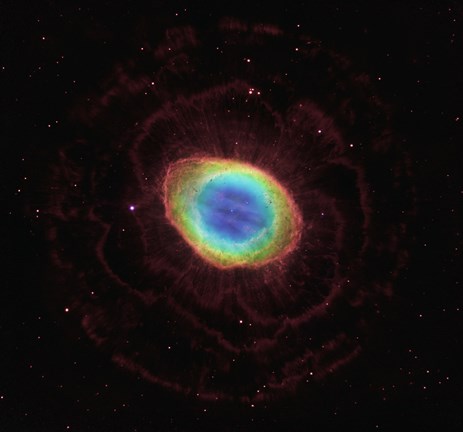 Hubble Reveals the Ring Nebula's True Shape by NASA, ESA, STScl