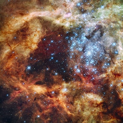 Hubble's Festive View of a Grand Star-Forming Region by NASA, ESA, STScl
