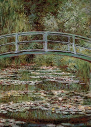 Waterlily Pond, Japanese Bridge by Claude Monet