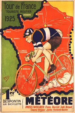 Tour de France 1925 by Red