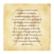 Gemini Character Traits by Veruca Salt