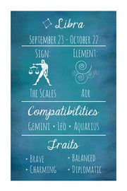 Libra Zodiac Sign by Veruca Salt