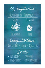 Sagittarius Zodiac Sign by Veruca Salt