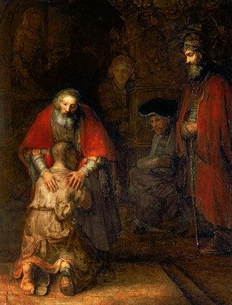 Return of the Prodigal Son, c.1668 by Rembrandt van Rijn
